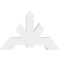 Ekena Millwork Vanguard Architectural Grade PVC Gable Bracket, 48"W x 32"H x 6"D x 6"F, 16/12 Pitch GBP048X32X0606VAN00 - alternate 2